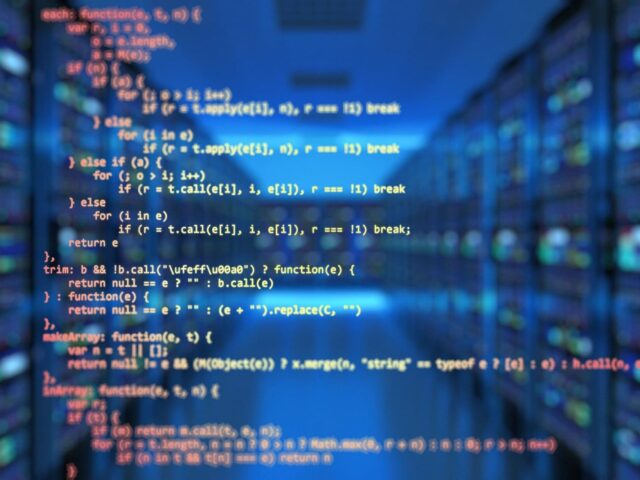 Code written in a computer program