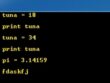 Programming code